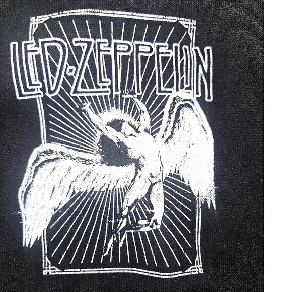 Led Zeppelin Icarus Logo rock metal HM Official Hoodie 3XL XXXL NWT - Picture 4 of 7
